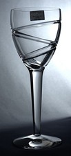 JASPER CONRAN - AURA  10" / 25.3cm LARGE WINE WATER GOBLET - WATERFORD CRYSTAL