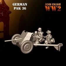 28mm WW2 German PAK 36 Anti