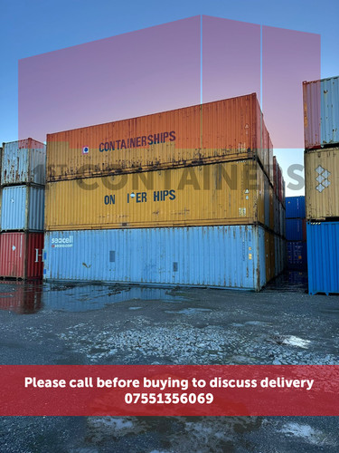 Used 40ft high cube shipping - high,