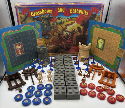 Vintage crossbows catapults - vintage,