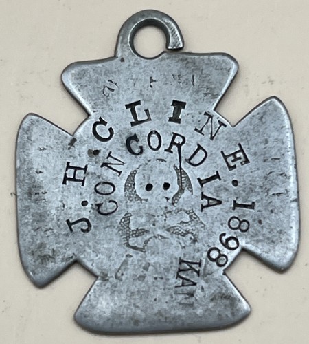 Antique 1898 knights templar - knights,