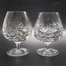 Pair Edinburgh Crystal Star of