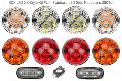 Rdx led style lamp lights - xs, 8