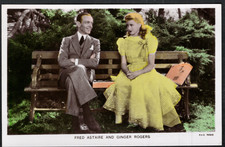 Cinema - Fred Astaire & Ginger Rogers RP - Pub Film Partners Ser 85 No. PC 293
