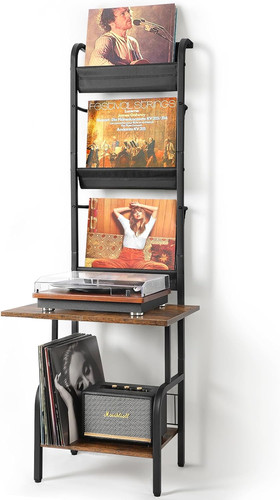 Record player stand - record,