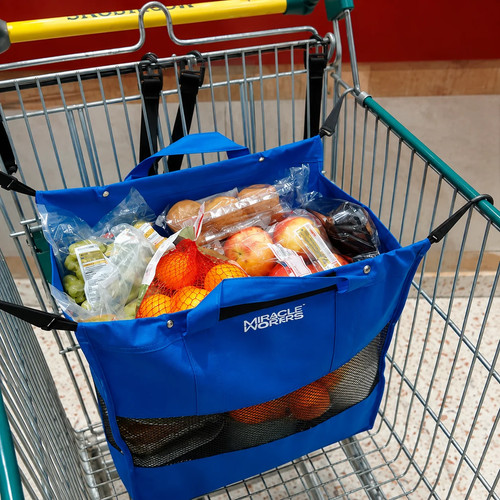 Supermarket shopping trolley - supermarket,