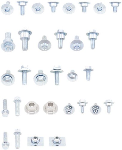 Ufo full plastic fastener kit - ufo,