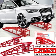 2 x Heavy Duty Metal Car Ramp