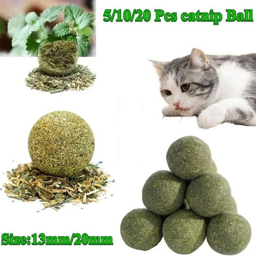 20x natural catnip - 5, balls