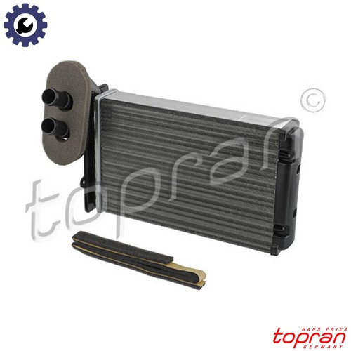 Heat exchanger interior - exchanger,