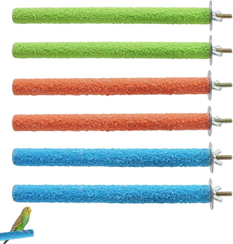 6pcs parrot budgie perch - perch,