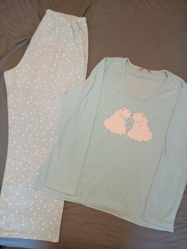 Fleece turquoise white - fleece,