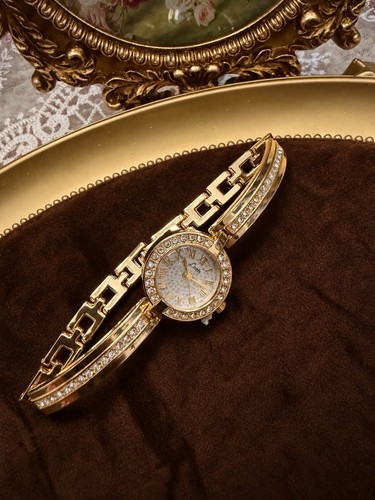 Women gold tone - gold, crystal