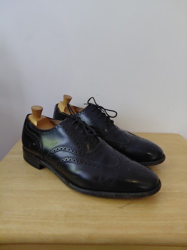 Loake black oxford brogues - brogues, 9