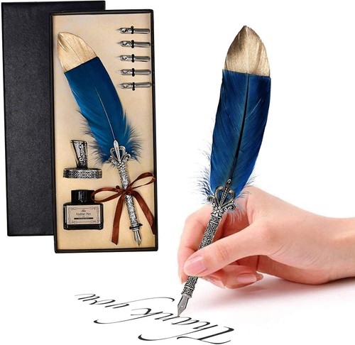 Handmade feather quill - feather, pen