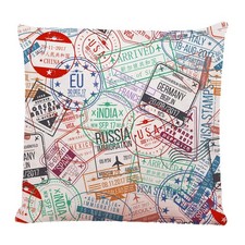 Throw Pillow Cover Travel