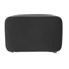 LOUIS VUITTON Louis Vuitton Epi Dandy Wallet Noir M64000 Men's Leather Long