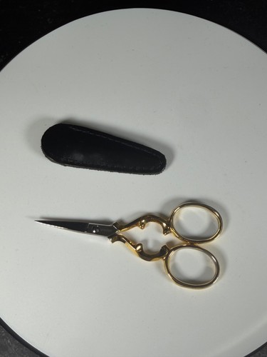 Gingher gold plated - gingher, 3.5”