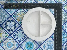 3 compartment fused glass slumping mould