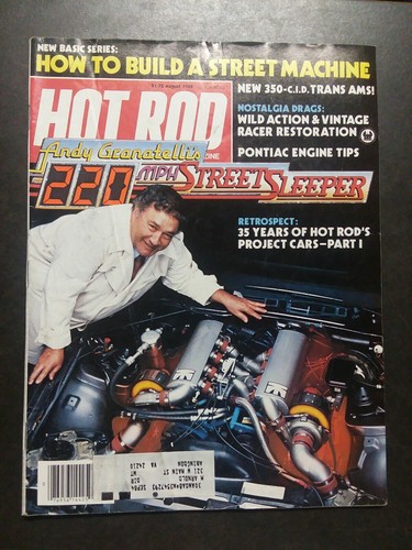 Hot rod magazine august - hot,