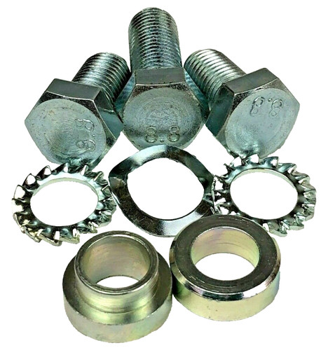 Seat belt fixing fastener kit - belt,