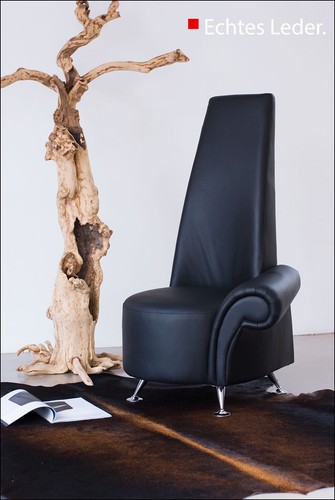 Highback chair quality velvet - chair,