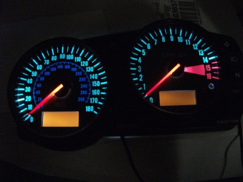 Led clock upgrade kit - clock, kawasaki