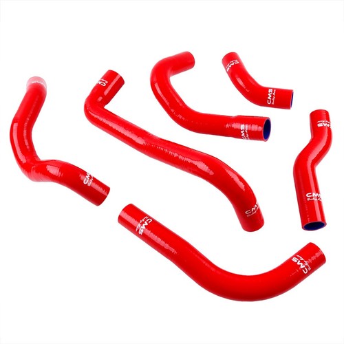 Red silicone intercooler hose - red,