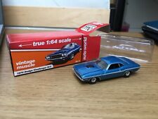 Auto World 1/64 1970 Dodge Challenger R/T Blue