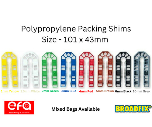 100mm plastic packers u - 43,