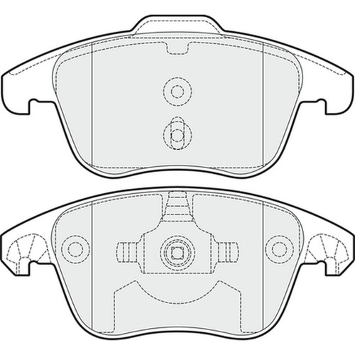 Brake pads set for citroen - brake,