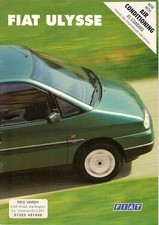Fiat Ulysse 1996-99 UK Market