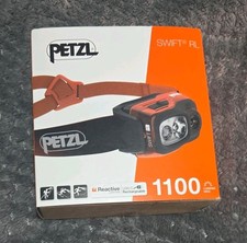 Petzl Updated Swift RL Reactive 1100 Lumens Headtorch - Orange