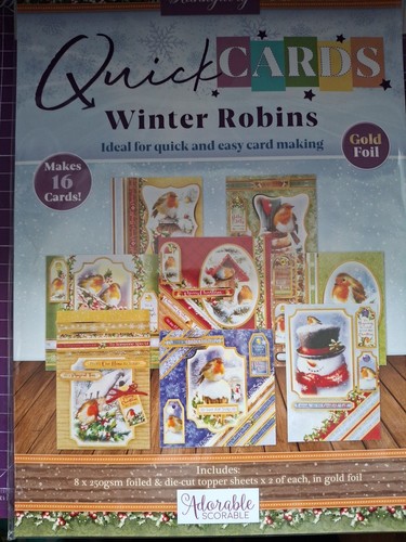 Hunkydory quick cards winter - quick,