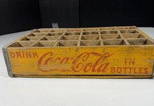 Vintage Coca Cola Wooden Crate