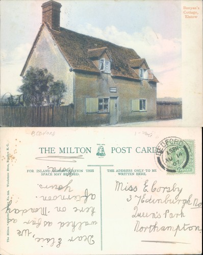 Bunyan cottage elstow - bunyan's,