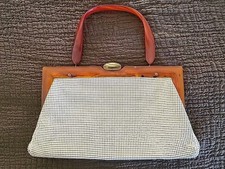 MESH & LUCITE BAKELITE VINTAGE