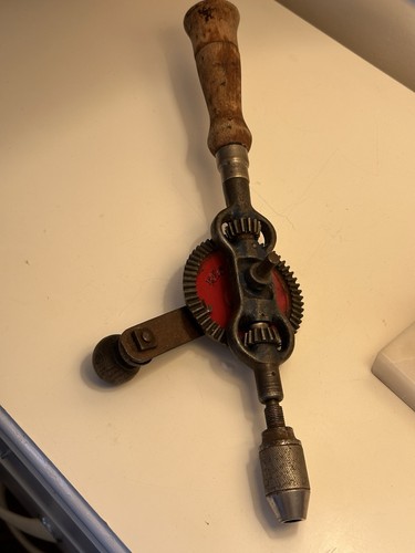 Vintage record hand - record, drill