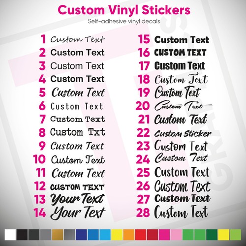 Personalised name vinyl - personalised,