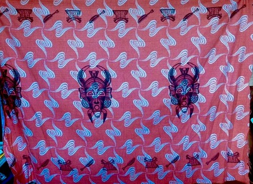 Vintage tiki tribal 1950s - vintage,