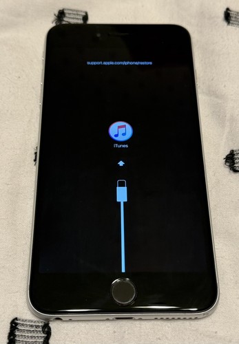 Apple iphone plus grey - 6,