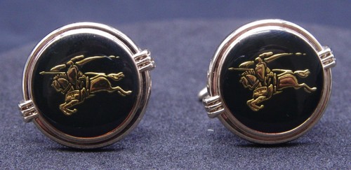 Pair vintage burberry gold - pair,