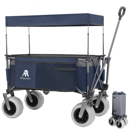 Folding wagon cart utility - cart,