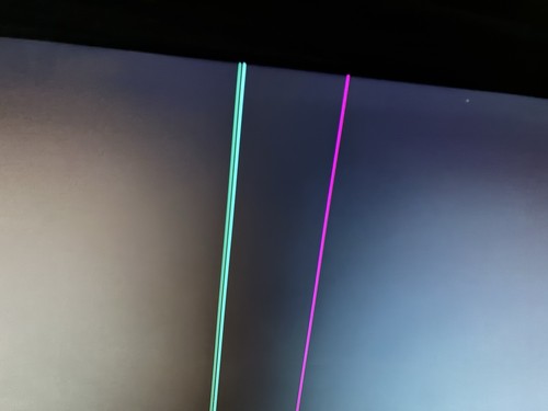 Broken large flat screen smart - broken,