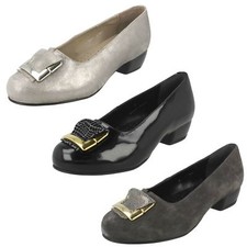 Ladies Da Bella Slip On Court Shoes 'Salisbury'