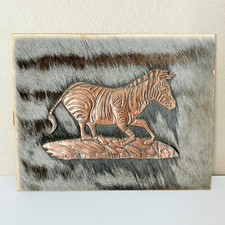 Vintage Copper Zebra  on