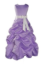 Lilac Flower Girl Dress Party