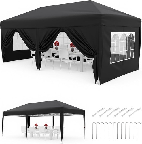 3x6m heavy duty gazebo - 3x6m,