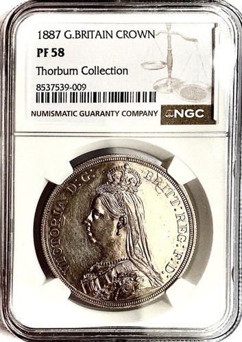 1887 jubilee silver proof - jubilee,