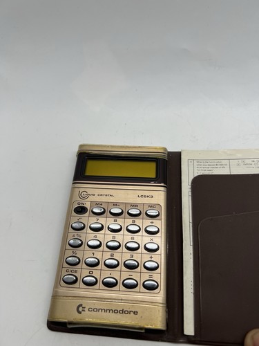 Vintage commodore lc5k3 lcd - vintage,
